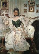 Valentin Serov Ji Ni Yousu Duchess de Beauvoir portrait Spain oil painting artist